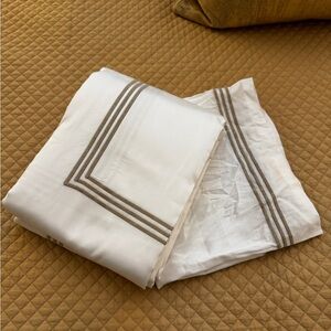 RH | Triple Stitch King Duvet Cover
